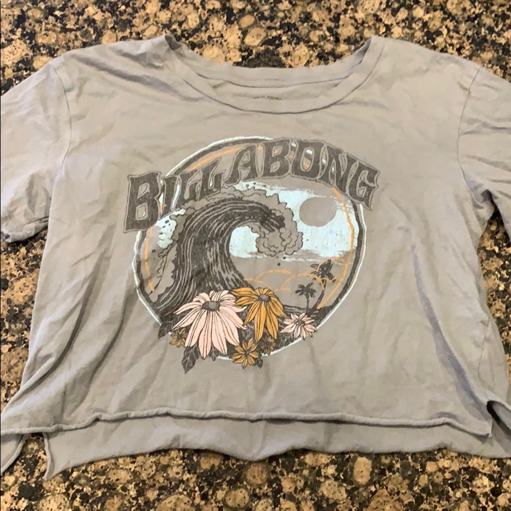 Billabong cropped tee